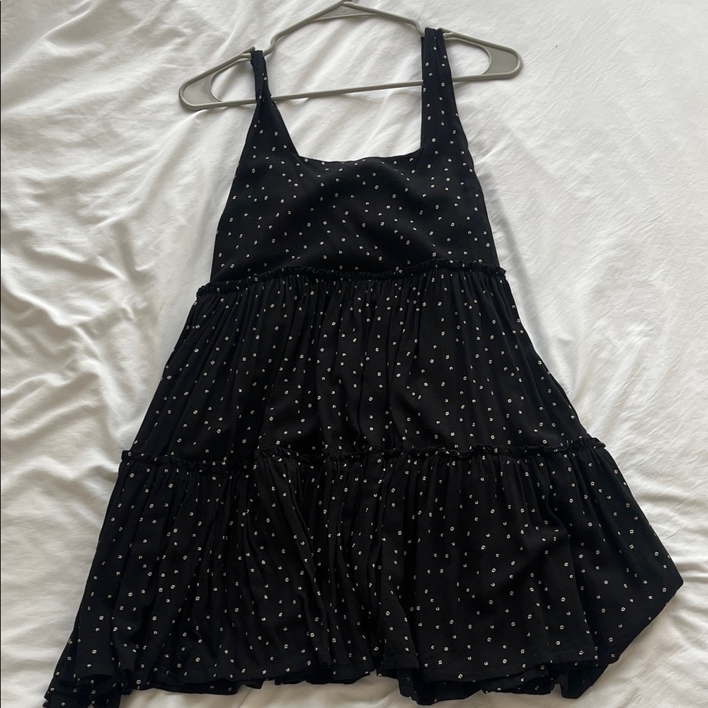 Saltwater LUXE Black and White Patterned Dress